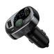 АЗУ с FM-модулятором Baseus T Shaped S-09A Car Bluetooth MP3 Player (Standard Edition) Black 601693565 фото 3