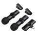 Бездротова мікрофонна система BOROFONE BFK16A Winner dual-mic (Lightning) Black 101217043 фото 7