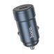 Автомобільний зарядний пристрій HOCO Z57 Glorious single-port PD30W car charger Metal Gray 106123169 фото 4