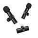 Бездротова мікрофонна система BOROFONE BFK16A Winner dual-mic (Lightning) Black 101217043 фото 6