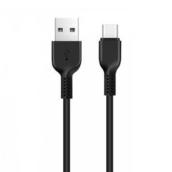 Кабель HOCO X13 USB to Type-C 3A, 1m, PVC, PVC connectors, White 988152726 фото