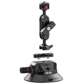 Присоска с быстрозминним крипленням Ulanzi SC-02 Extended Vacuum Suction Cup 4.5 inches 105283588 фото