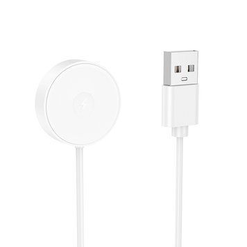Бездротовий зарядний пристрій для смарт-годинника BOROFONE BD14 Smart sports watch charging cable White 885476739 фото