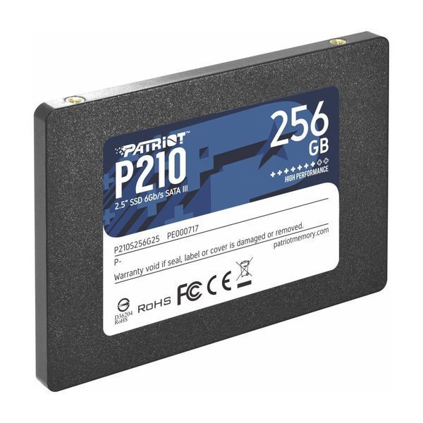 Накопичувач SSD Patriot P210 256GB 2.5" 7mm SATAIII 3D QLC 688542813 фото