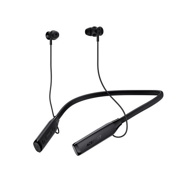 Бездротові спортивні навушники ACEFAST N7 neck hanging wireless earphones Black 790514122 фото