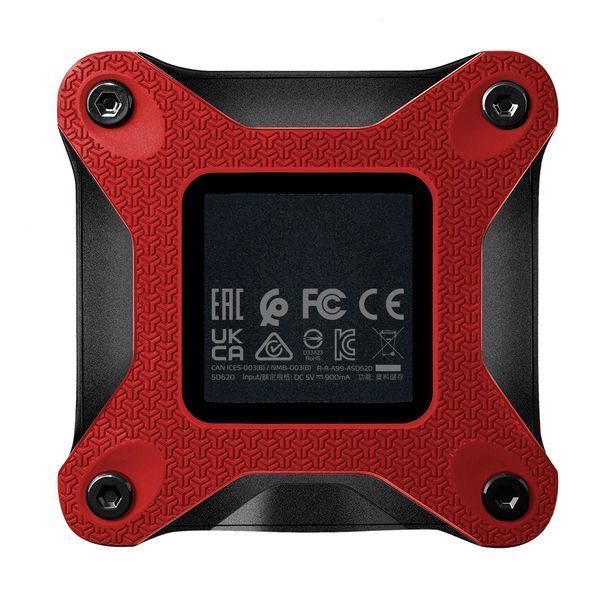 Портативний SSD ADATA SD620 1TB USB 3.2 520/460Mb/s Red 327469483 фото