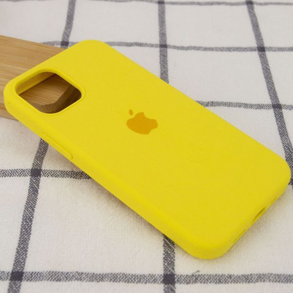 Чохол для смартфона Silicone Full Case AA Open Cam for Apple iPhone 15 56,Sunny Yellow 707340312 фото