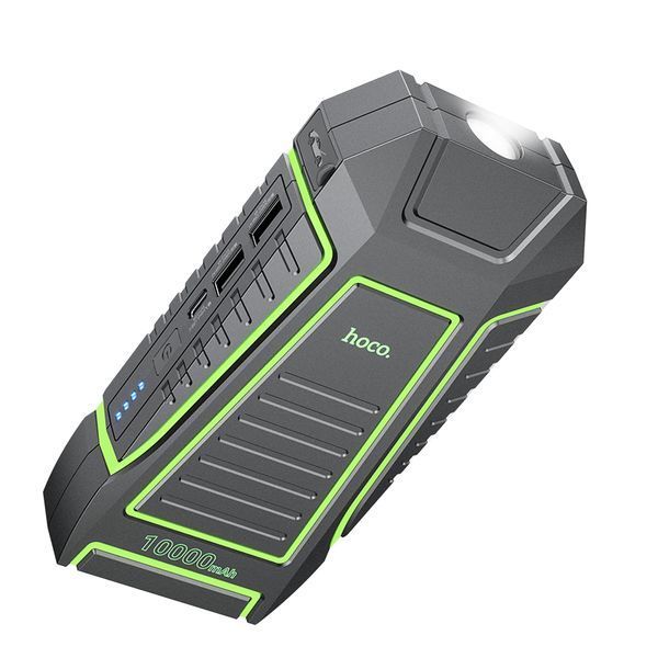 Автомобільний пуско-зарядний пристрій HOCO QS1 Spring car emergency start-up power bank(10000mAh) 106286876 фото