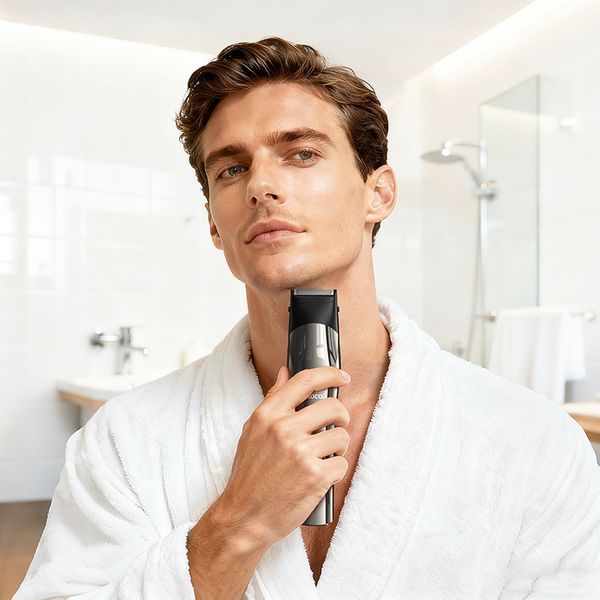 Машинка для стрижки HOCO HP26 600 mAh. IPX6. Multi-function electric clipper grooming set Metal Gray 819154979 фото