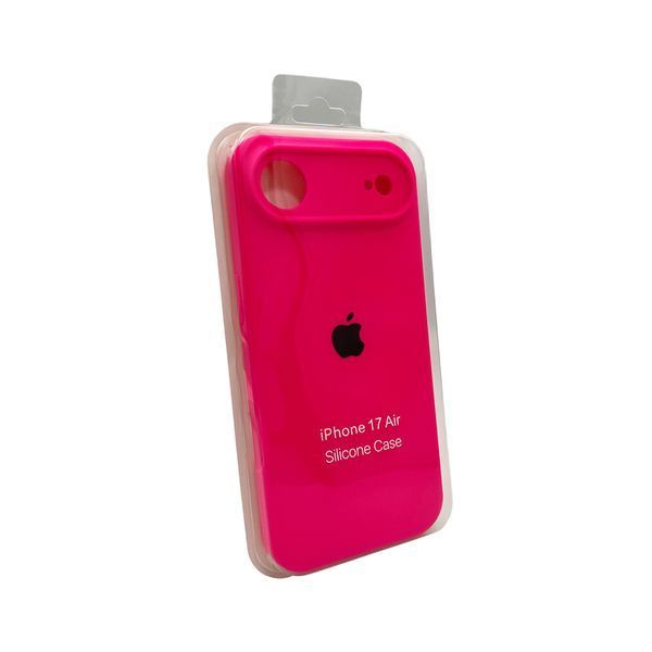 Чехол для смартфона Silicone Full Case AA Camera Protect for Apple iPhone 17 Air 23,Shyny Pink 684455784 фото