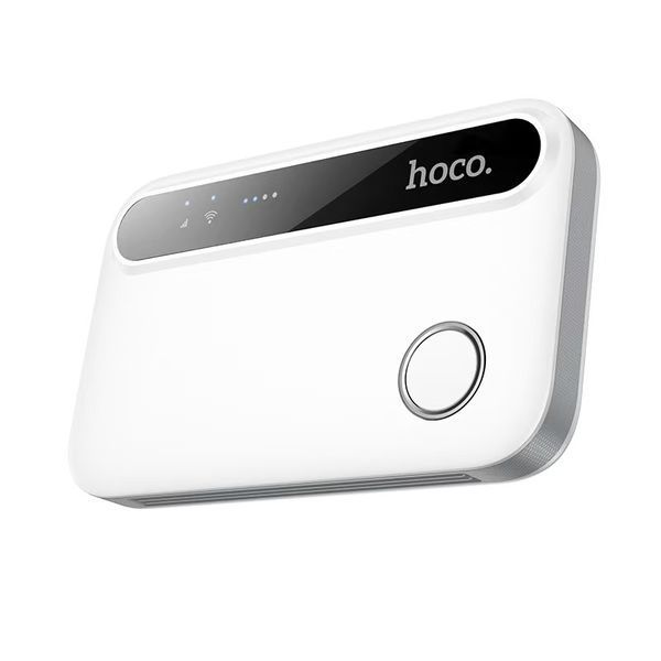 Маршрутизатор HOCO HI41 Mobile portable WiFi (Europe Asia and Africa) White 927416266 фото