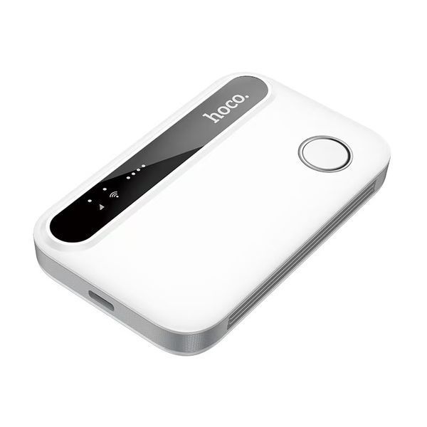 Маршрутизатор HOCO HI41 Mobile portable WiFi (Europe Asia and Africa) White 927416266 фото