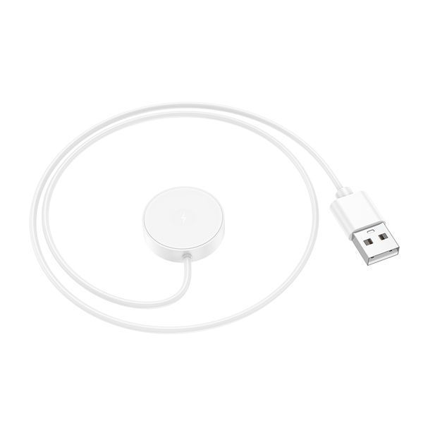Бездротовий зарядний пристрій для смарт-годинника BOROFONE BD14 Smart sports watch charging cable White 885476739 фото