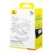 Сетевое зарядное устройство с кабелем Baseus Palm Fast Charger C+U 30W EU Moon White (with USB-C to USB-C 60W (20V/3A) 1m Moon White) 775809691 фото 2