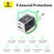 Сетевое зарядное устройство с кабелем Baseus Palm Fast Charger C+U 30W EU Moon White (with USB-C to USB-C 60W (20V/3A) 1m Moon White) 775809691 фото 12