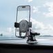 Автотримач для телефона HOCO H5 Integrity one-key car holder(center console) Black 647940106 фото 7