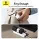 Сетевое зарядное устройство с кабелем Baseus Palm Fast Charger C+U 30W EU Moon White (with USB-C to USB-C 60W (20V/3A) 1m Moon White) 775809691 фото 10