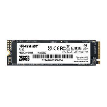 Накопичувач SSD M.2 Patriot P320 256GB NVMe 2280 Gen3.0 x4 3D TLC 109796968 фото