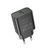 Мережевий зарядний пристрій BOROFONE BA72A Spring single port QC3.0 charger Black 833056852 фото