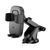 Автотримач для телефона з БЗП HOCO HW32 Crown push-type wireless charging car holder (center console) Black Metal Gray 610959948 фото