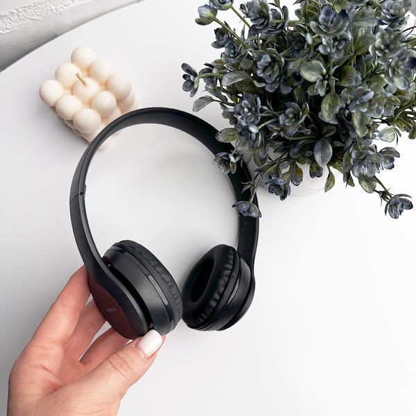 Бездротові накладні навушники BOROFONE BO4 Charming rhyme wireless headphones, Black 278625659 фото