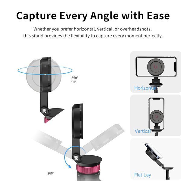 Штатив с Magsafe Ulanzi MT-84 Magnetic Tripod for Phone (T001 MT-84) 114054231 фото