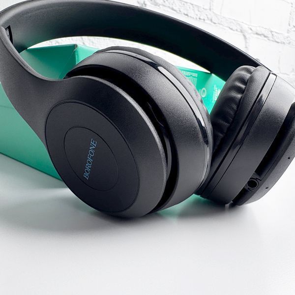 Бездротові накладні навушники BOROFONE BO4 Charming rhyme wireless headphones, Black 278625659 фото