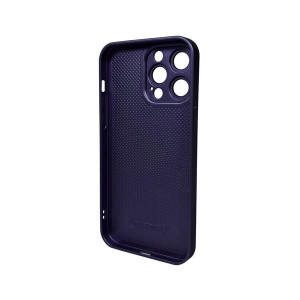 Чохол для смартфона AG Glass Matt Frame Color Logo for Apple iPhone 15 Pro Max Deep Purple 927854943 фото