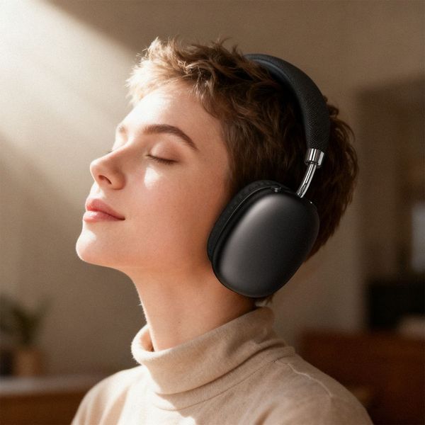 Бездротові накладні навушники ACEFAST H13 Wireless Headset Black 887964174 фото