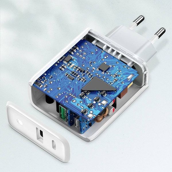 Сетевое зарядное устройство UGREEN CD170 38W USB-C Wall Charger EU (White) (UGR-60468) 755311602 фото