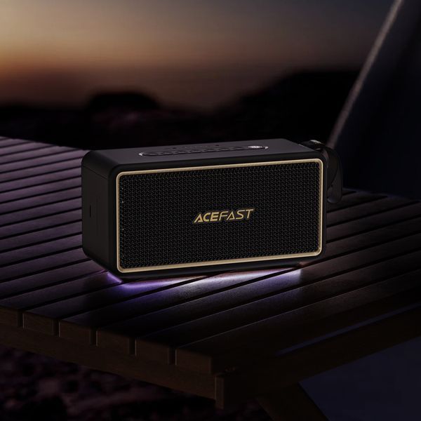 Портативна колонка ACEFAST K3 Ultra portable wireless speaker, 60W, IPX6, Black 134194974 фото