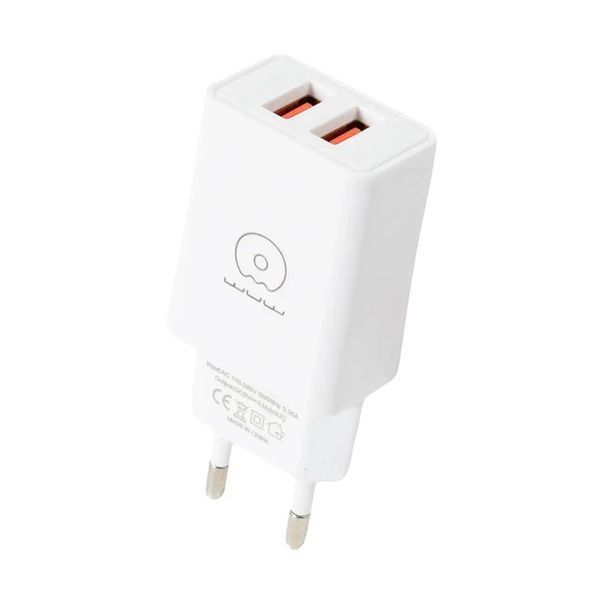 Сетевое зарядное устройство с кабелем WUW-T55 2USB/3.1A set IP 792407739 фото