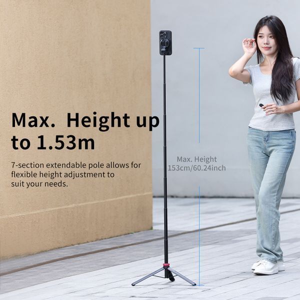 Штатив с Magsafe Ulanzi MT-84 Magnetic Tripod for Phone (T001 MT-84) 114054231 фото