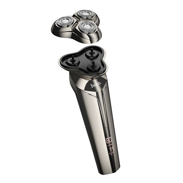 Електробритва HOCO HP39 600 mAh. Three-head shaver Metal Gray 593146889 фото