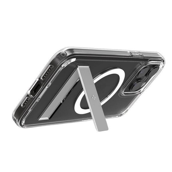 Чохол Spigen AAA Magnetic Clear Stand for Apple iPhone 16 Pro Transparent 326755608 фото