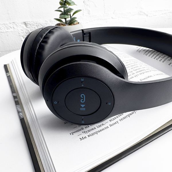Бездротові накладні навушники BOROFONE BO4 Charming rhyme wireless headphones, Black 278625659 фото