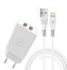 Сетевое зарядное устройство с кабелем WUW-T55 2USB/3.1A set IP 792407739 фото 1