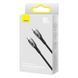 Кабель Baseus Glimmer Series Fast Charging Data Cable Type-C to Type-C 100W 1m White 203171322 фото 2