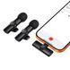Бездротова мікрофонна система BOROFONE BFK16A Winner dual-mic (Type-C) Black 949657730 фото 3