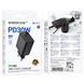 Сетевое зарядное устройство BOROFONE BA97A Ilustre single-port PD30W charger with digital display (EU) Black 105432521 фото 2