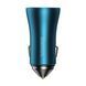 Автомобільний зарядний пристрій Baseus Golden Contactor Pro Dual Fast Charger Car Charger C+C 40W Blue 633795492 фото 4