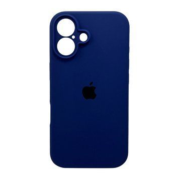 Чохол для смартфона Silicone Full Case AA Camera Protect for Apple iPhone 16 39,Navy Blue 707117560 фото