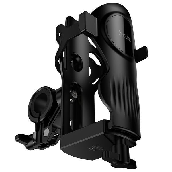 Велодержатель для телефона HOCO H94 Feliz cycling water cup holder Black 426937784 фото