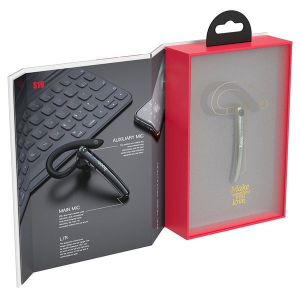 Bluetooth гарнітура HOCO S19 Heartful ENC noise cancelling BT headphones Metal Gray 200845193 фото