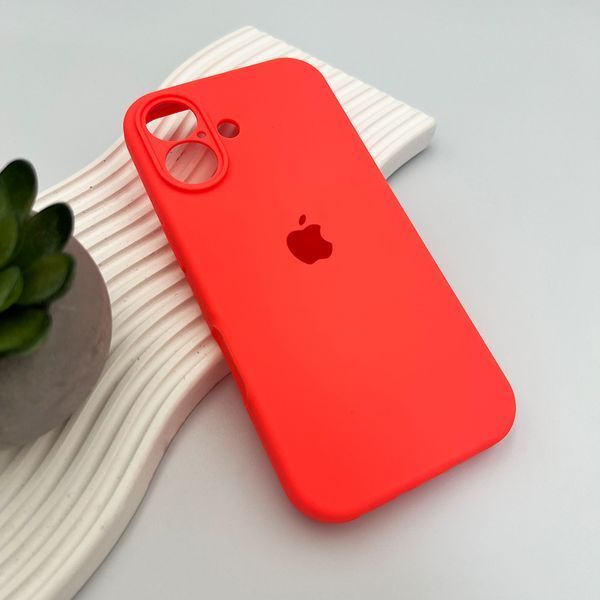 Чехол для смартфона Silicone Full Case AA Camera Protect for Apple iPhone 17 18,Peach 687622496 фото
