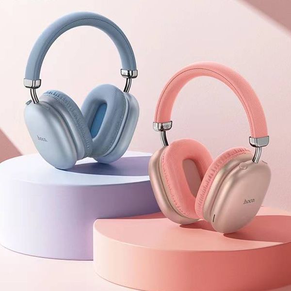 Бездротові накладні навушники HOCO W35 Max Joy BT headphones Sky Blue 667075292 фото