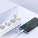 Мережевий зарядний пристрій з кабелем BOROFONE BA99A Breeze single port PD20W charger set(C to C) White 171494979 фото 8