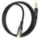 Аудіокабель HOCO UPA25 iP to 3.5mm male, nylon braid, 1m, Black 960505879 фото 5