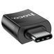 Адаптер HOCO UA17 Type-C male to USB female USB3.0 adapter Black 590377955 фото 4