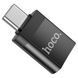 Адаптер HOCO UA17 Type-C male to USB female USB3.0 adapter Black 590377955 фото 5